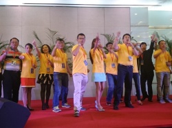 廣東海力工作服定做案例【培訓行業】