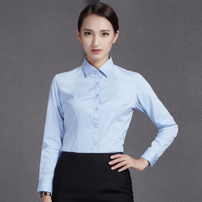 男女商務(wù)襯衫工作服JL-CY449