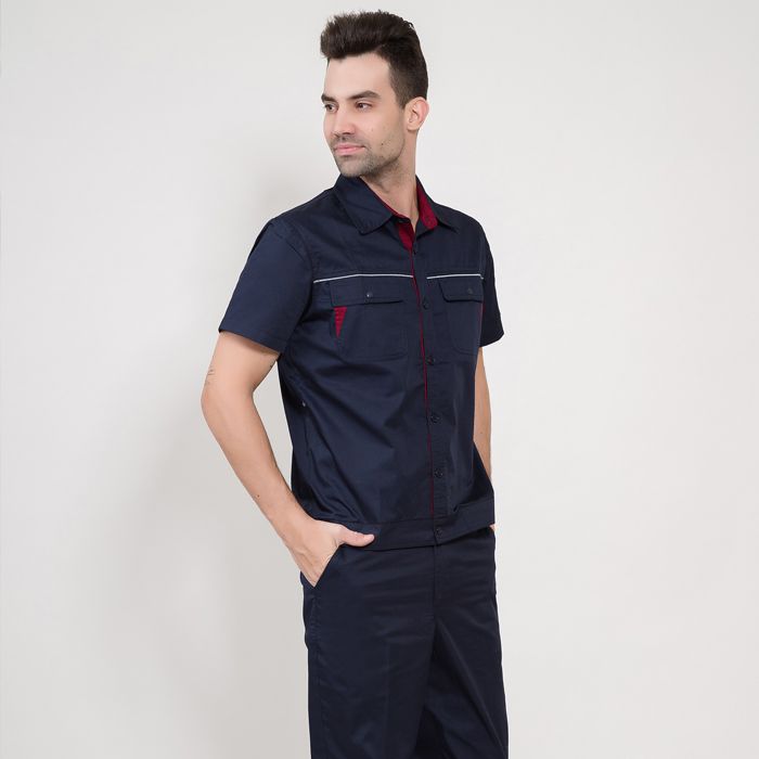 夏季工程服 維修機(jī)械工作服 JL-XJ135