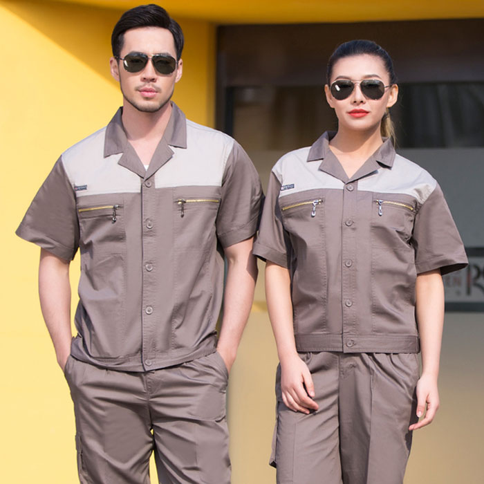 車(chē)間工作服套裝 工人工作服定制 JL-XJ171