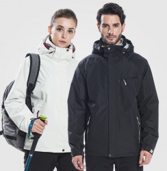 三合一沖鋒衣定做 防風(fēng)防雨JL-GC028