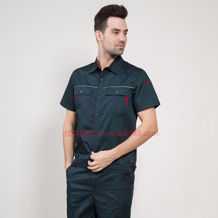 短袖工作服效果展示04 短袖工作服效果展示04